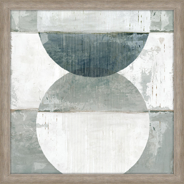 Paragon Pewter Plate I Turquoise 40 X 40 X 2 Wall Art