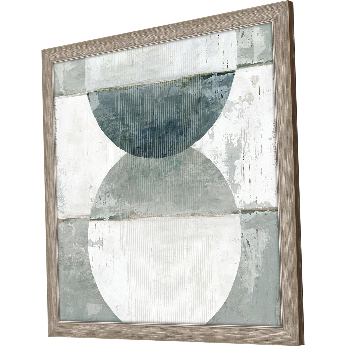 Paragon Pewter Plate I Turquoise 40 X 40 X 2 Wall Art