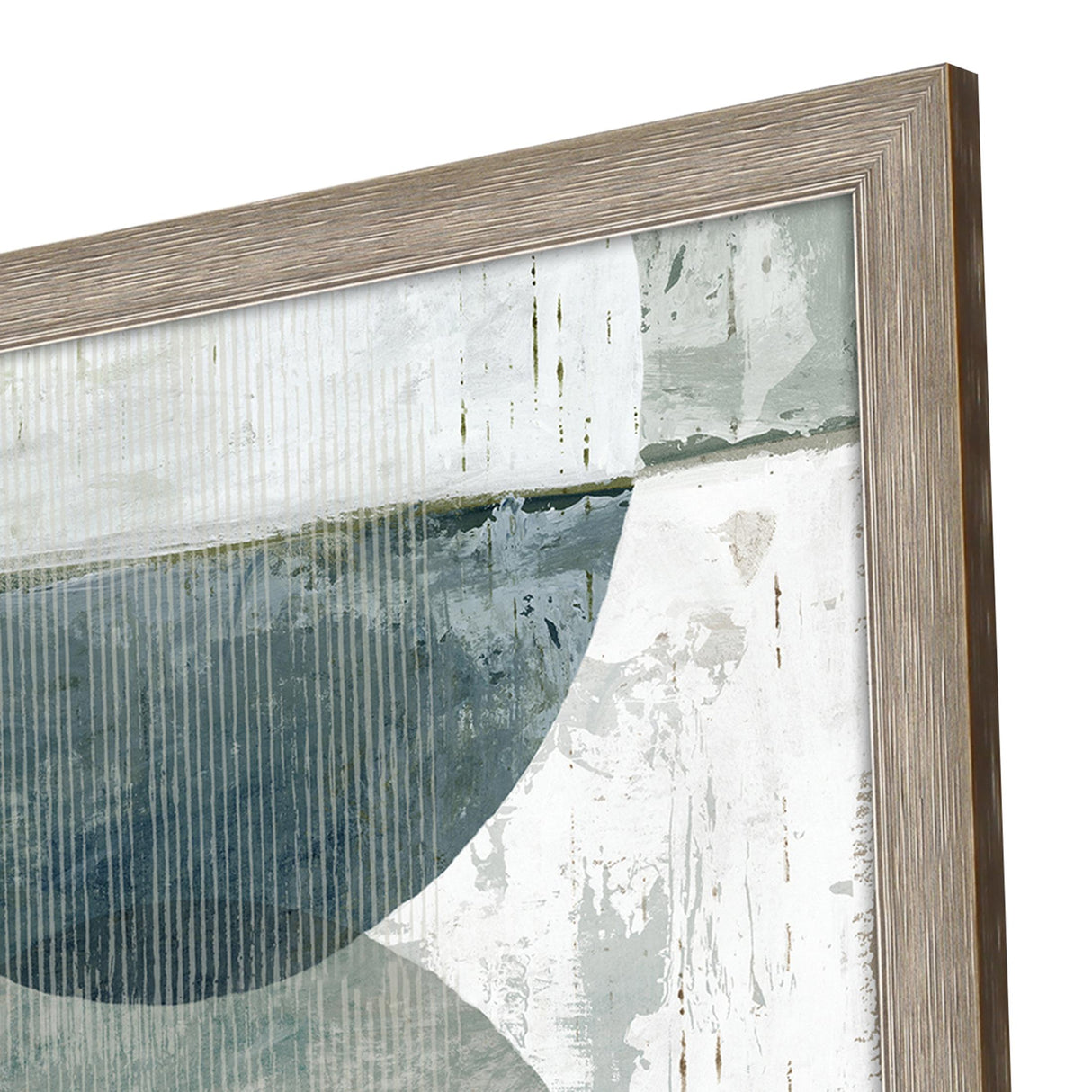 Paragon Pewter Plate I Turquoise 40 X 40 X 2 Wall Art