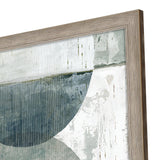 Paragon Pewter Plate I Turquoise 40 X 40 X 2 Wall Art