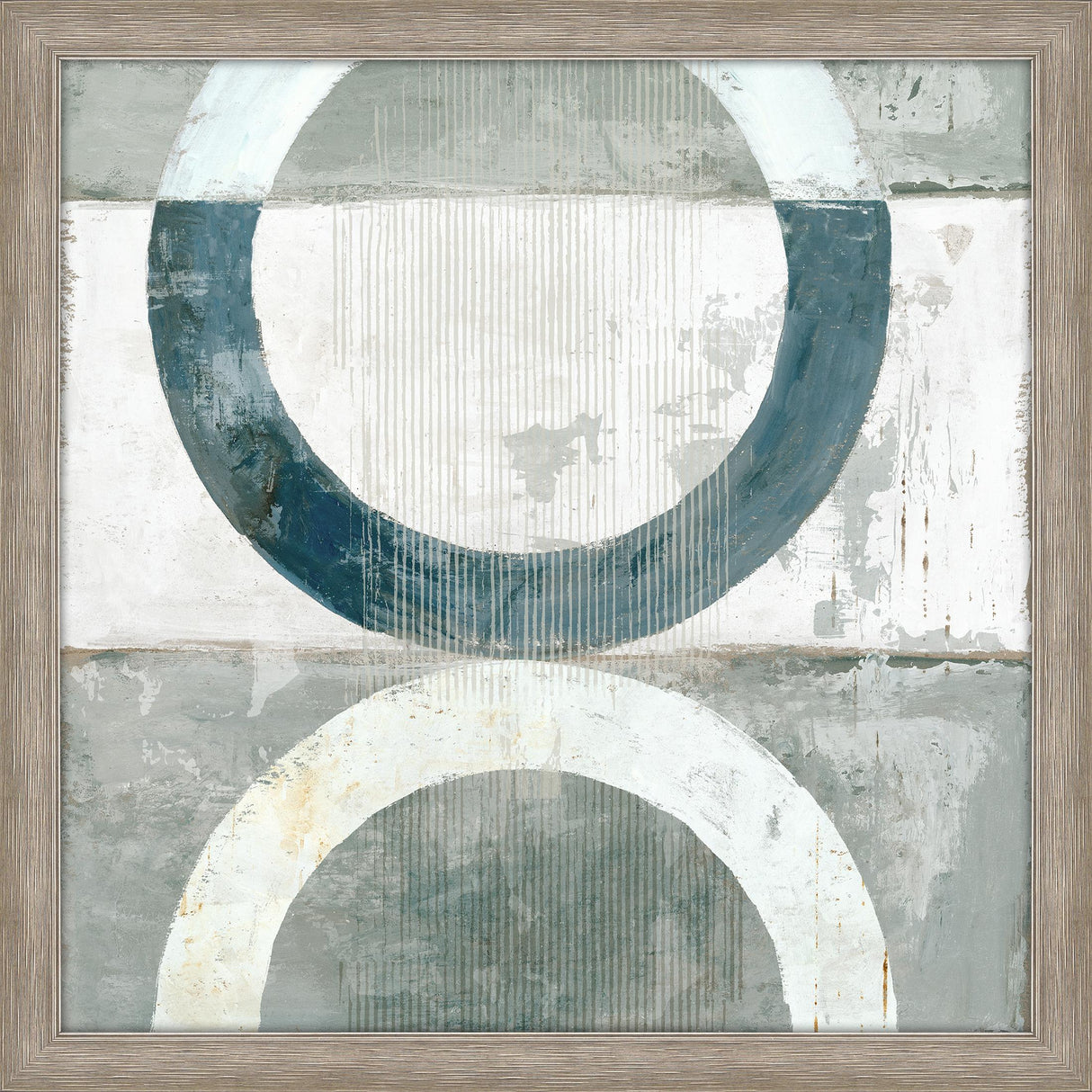 Paragon Pewter Plate II Turquoise 40 X 40 X 2 Wall Art