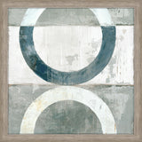 Paragon Pewter Plate II Turquoise 40 X 40 X 2 Wall Art