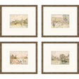 Paragon Petite Landscapes S/4 Multi 15 X 17 X 1 Wall Art