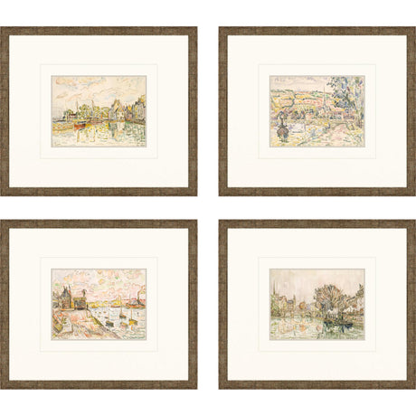 Paragon Petite Landscapes S/4 Multi 15 X 17 X 1 Wall Art