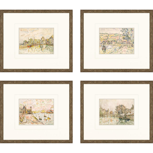Paragon Petite Landscapes S/4 Multi 15 X 17 X 1 Wall Art