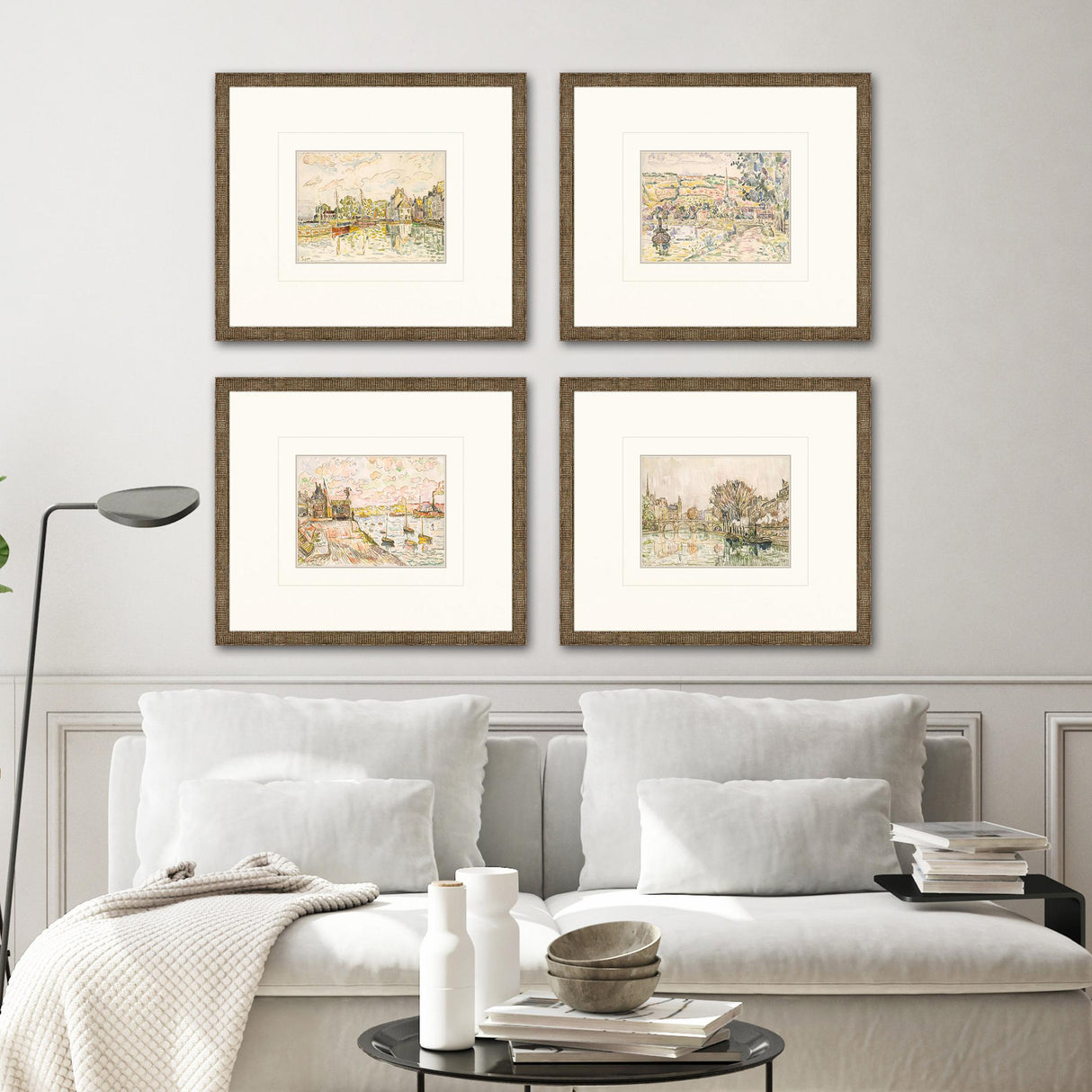 Paragon Petite Landscapes S/4 Multi 15 X 17 X 1 Wall Art