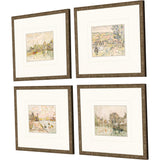Paragon Petite Landscapes S/4 Multi 15 X 17 X 1 Wall Art