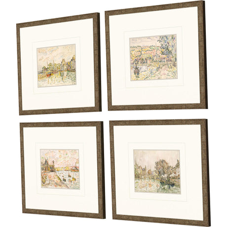 Paragon Petite Landscapes S/4 Multi 15 X 17 X 1 Wall Art