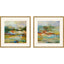 Paragon Mist S/2 Blue 25 X 25 X 1 Wall Art