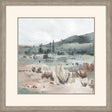 Paragon Blue Cactus Field II Gray 40 X 40 X 2 Wall Art
