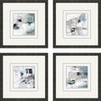 Paragon Abstract Blend S/4 Blue 18 X 18 X 2 Wall Art