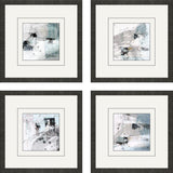 Paragon Abstract Blend S/4 Blue 18 X 18 X 2 Wall Art
