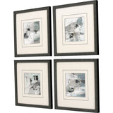 Paragon Abstract Blend S/4 Blue 18 X 18 X 2 Wall Art