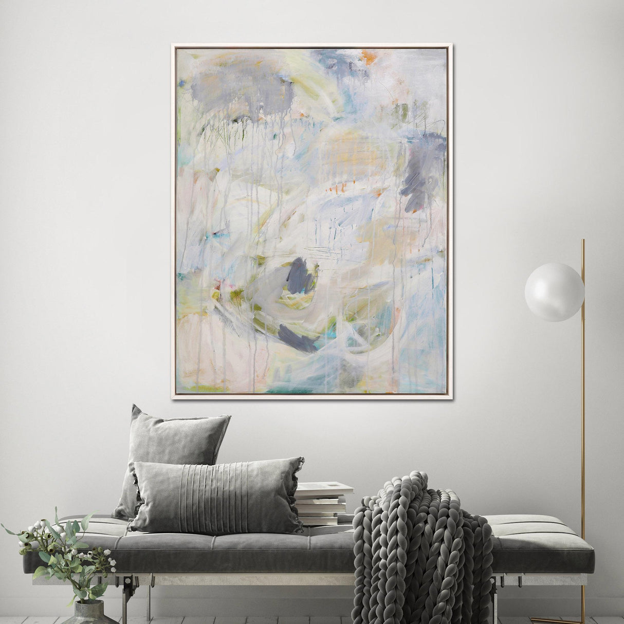 Paragon Brookstone Blue 52 X 40 X 3 Wall Art