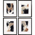 Paragon Baked Paintstrokes S/4 Brown 26 X 21 X 1 Wall Art