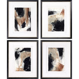 Paragon Baked Paintstrokes S/4 Brown 26 X 21 X 1 Wall Art