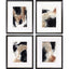 Paragon Baked Paintstrokes S/4 Brown 26 X 21 X 1 Wall Art