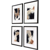 Paragon Baked Paintstrokes S/4 Brown 26 X 21 X 1 Wall Art