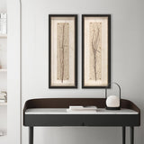 Paragon In Balance S/2 Brown 32 X 12 X 3 Wall Art