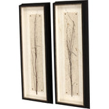 Paragon In Balance S/2 Brown 32 X 12 X 3 Wall Art