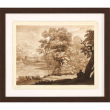 Paragon Pastoral Landscape I Sepia 28 X 33 X 2 Wall Art