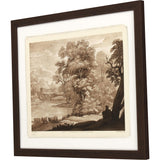 Paragon Pastoral Landscape I Sepia 28 X 33 X 2 Wall Art