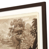 Paragon Pastoral Landscape I Sepia 28 X 33 X 2 Wall Art