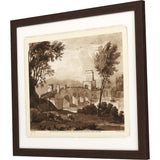 Paragon Pastoral Landscape II Sepia 28 X 33 X 2 Wall Art