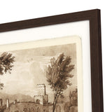 Paragon Pastoral Landscape II Sepia 28 X 33 X 2 Wall Art