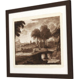 Paragon Pastoral Landscape III Sepia 28 X 33 X 2 Wall Art