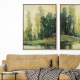 Paragon Fishing Spot I Green 52 X 38 X 3 Wall Art