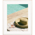 Paragon Summer Chill - Cool Turquoise 35 X 29 X 2 Wall Art
