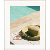 Paragon Summer Chill - Cool Turquoise 35 X 29 X 2 Wall Art
