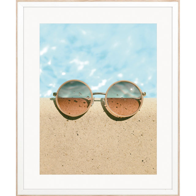 Paragon Summer Chill - Shade Turquoise 35 X 29 X 2 Wall Art