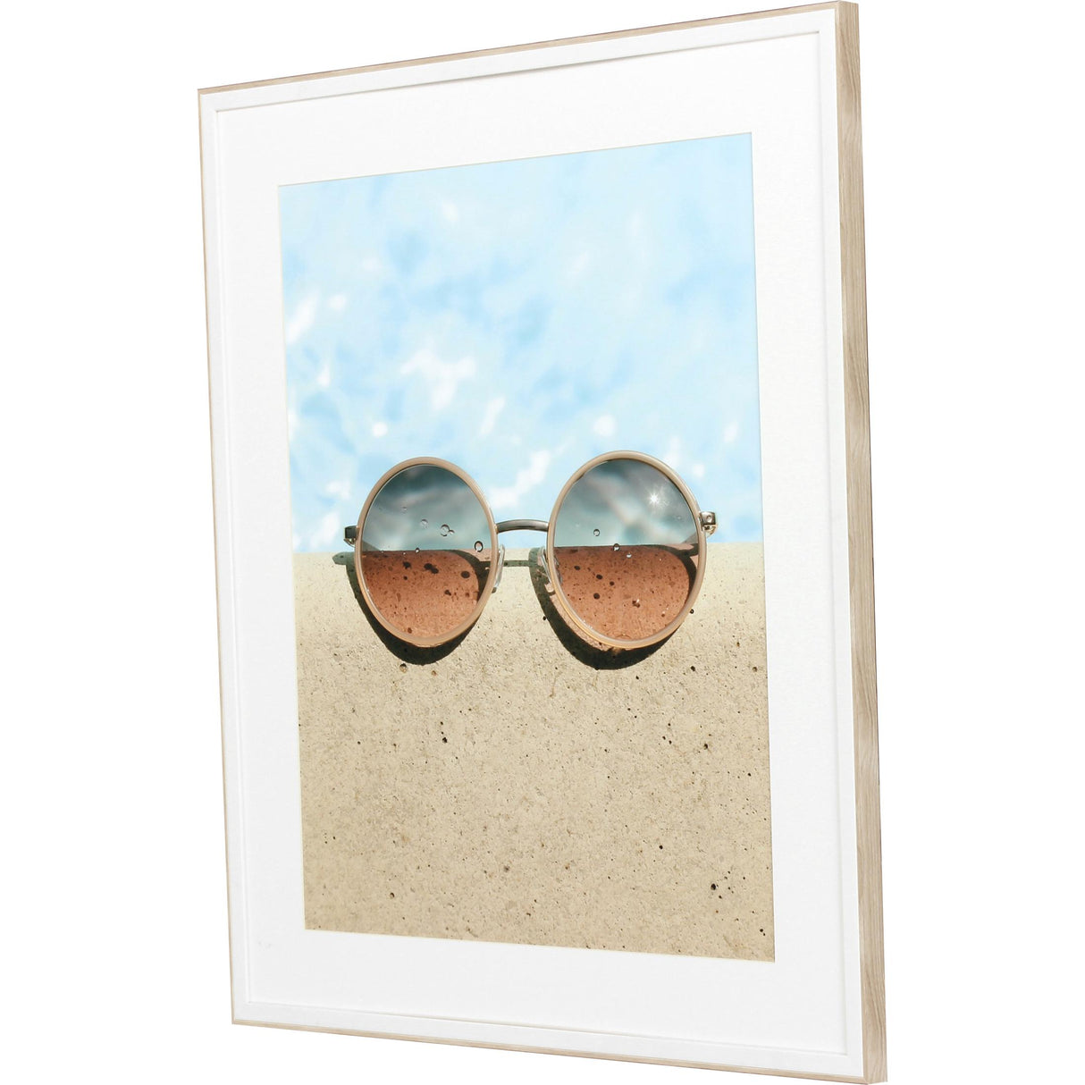 Paragon Summer Chill - Shade Turquoise 35 X 29 X 2 Wall Art