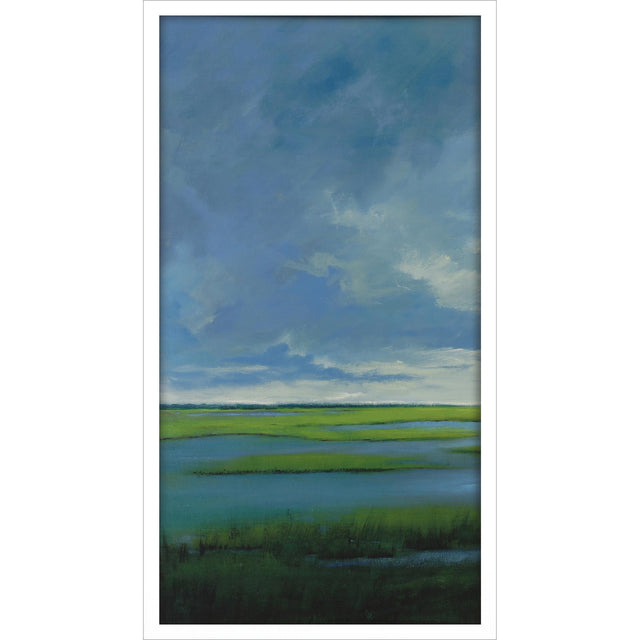Paragon Wetland I Blue 48 X 26 X 3 Wall Art