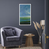 Paragon Wetland I Blue 48 X 26 X 3 Wall Art
