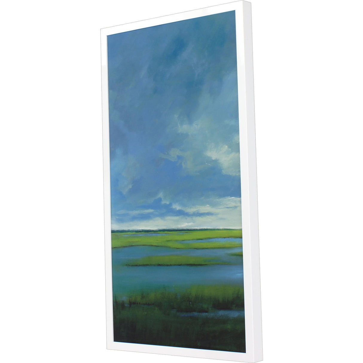 Paragon Wetland I Blue 48 X 26 X 3 Wall Art