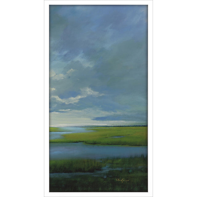 Paragon Wetland II Blue 48 X 26 X 3 Wall Art