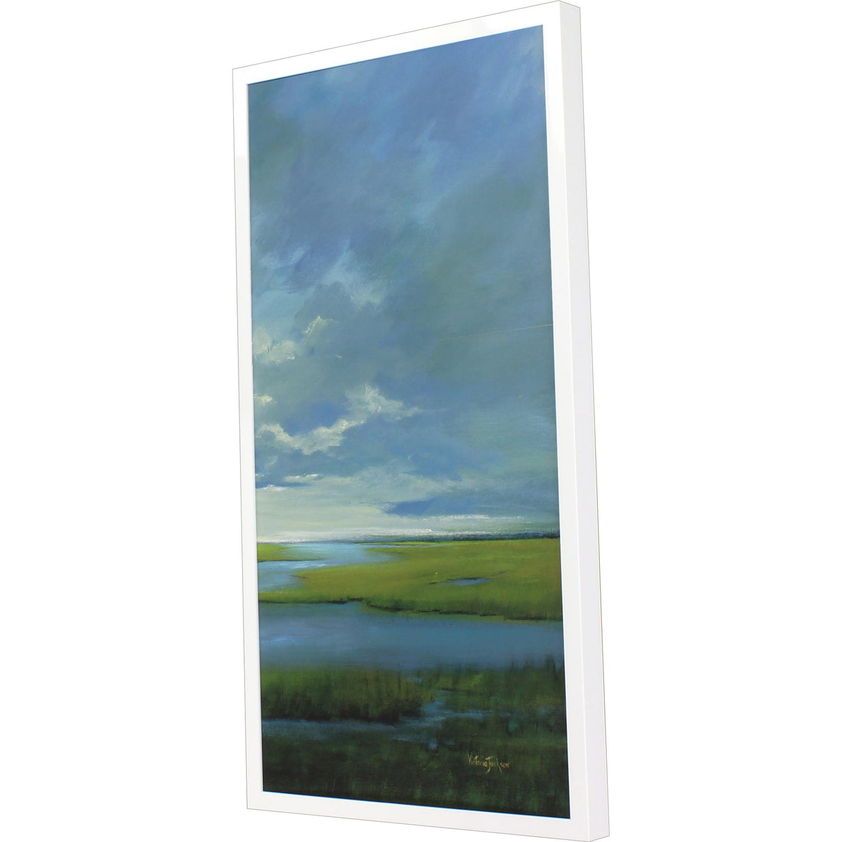 Paragon Wetland II Blue 48 X 26 X 3 Wall Art
