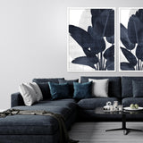 Paragon Azure Palm I Blue 50 X 38 X 3 Wall Art