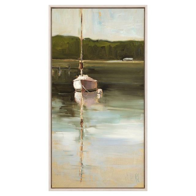 Paragon Calm Waters Green 49 X 26 X 3 Wall Art