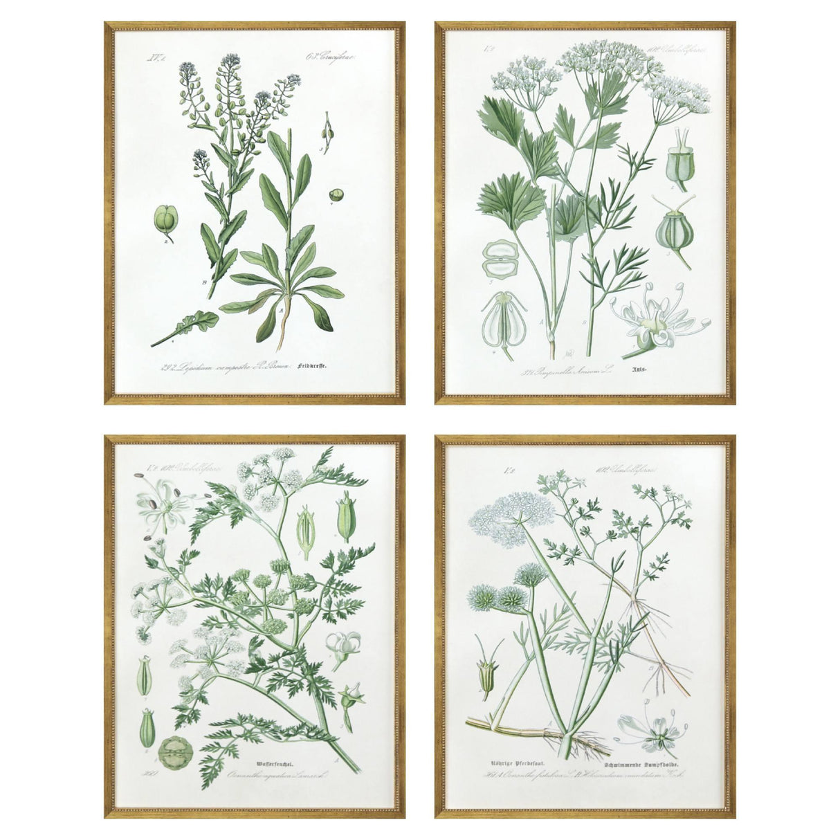 Paragon Assemblage S/4 Green 25 X 19 X 1 Wall Art