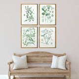 Paragon Assemblage S/4 Green 25 X 19 X 1 Wall Art