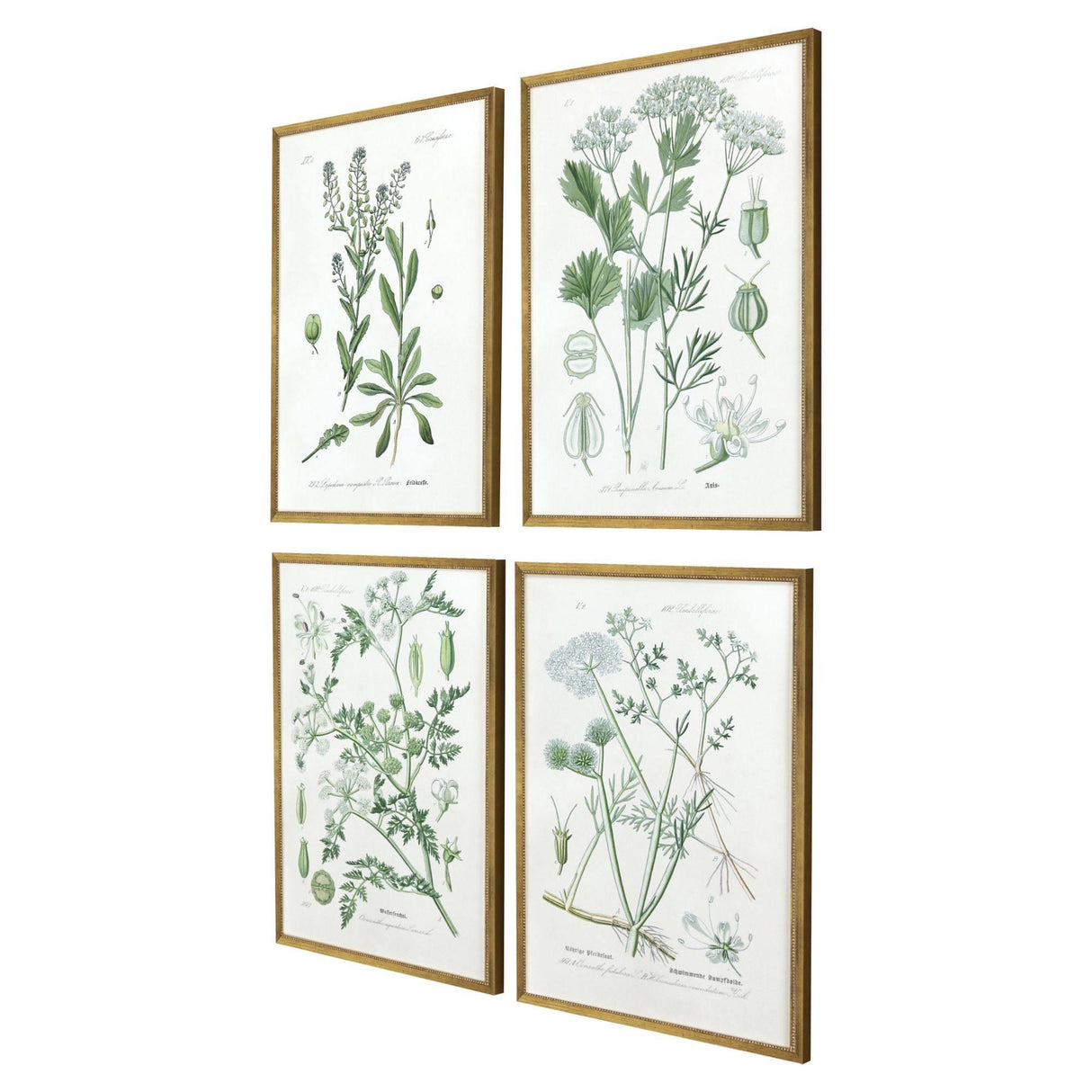 Paragon Assemblage S/4 Green 25 X 19 X 1 Wall Art
