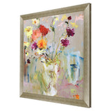 Paragon A Jug of Dahlias Multi 41 X 41 X 2 Wall Art
