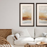 Paragon Unify Amber III Yellow 52 X 32 X 3 Wall Art