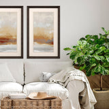 Paragon Unify Amber IV Yellow 52 X 32 X 3 Wall Art