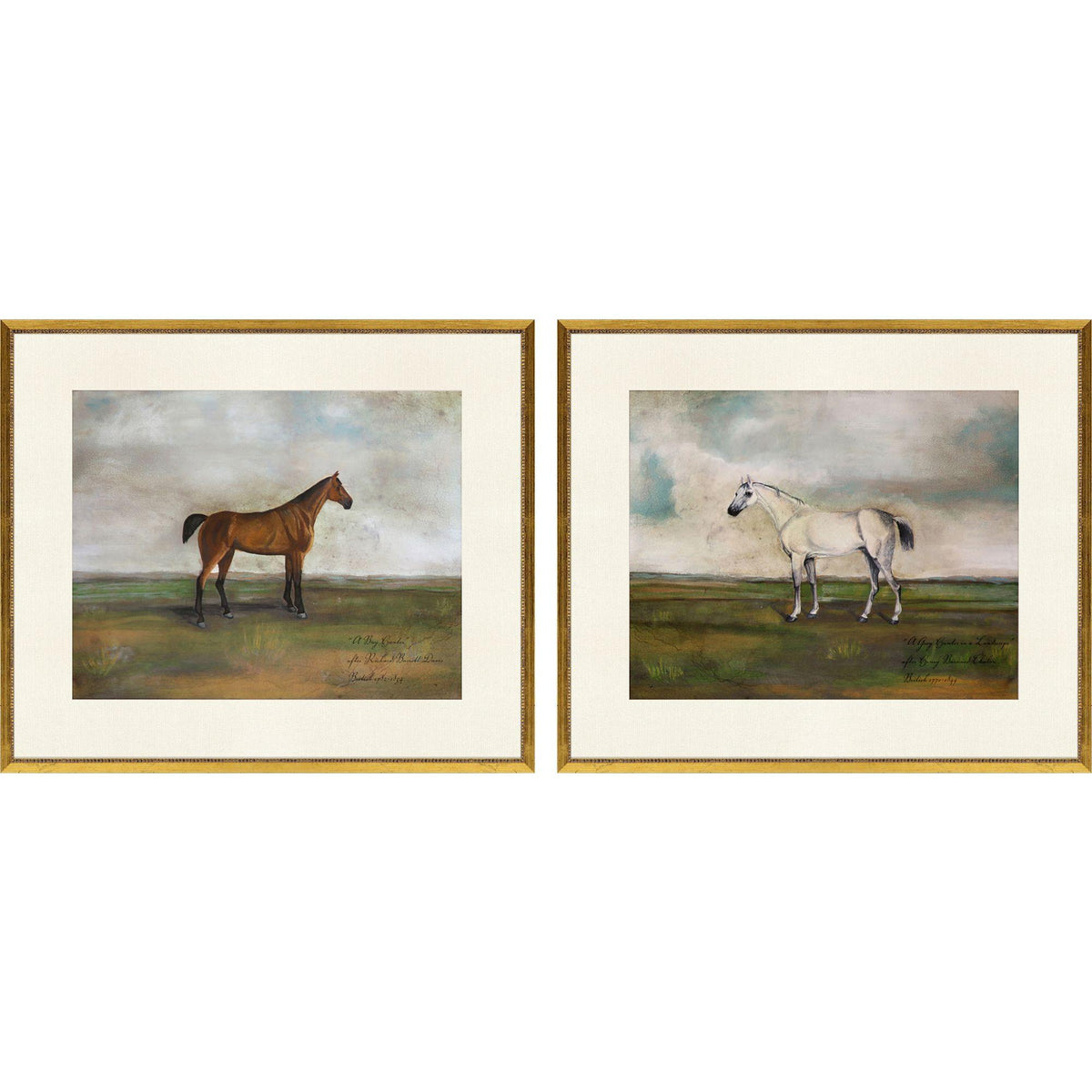 Paragon Equestrian I S/2 Multi 23 X 27 X 1 Wall Art