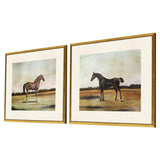 Paragon Equestrian III S/2 Multi 23 X 27 X 1 Wall Art